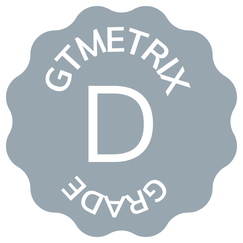 GTMetrix Grade D