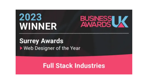 Web Designer of the Year Award Winner