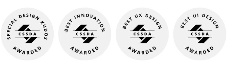 CSS Design Awards Winner